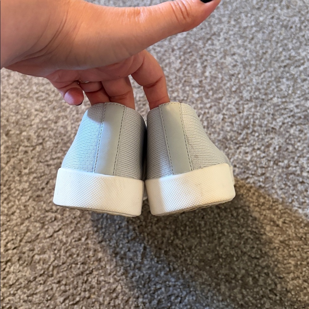 White Mountain Light Gray Slip-On Sneakers…Worn Twice! - Picture 3 of 5